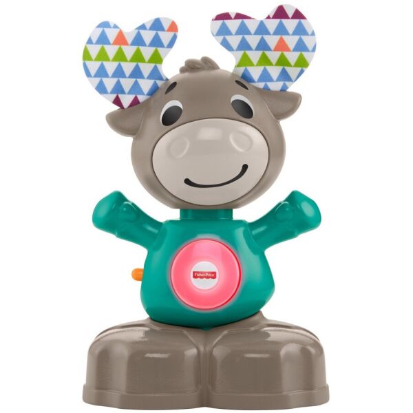 

Интерактивная игрушка Fisher-Price Linkimals Веселый лось на украинском (GXR01)