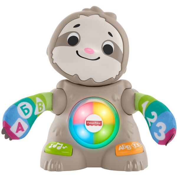 

Интерактивная игрушка Fisher-Price Linkimals Танцующий ленивец на русском (GHY96)