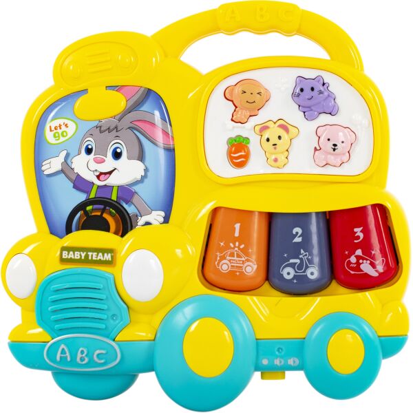 

Игрушка музыкальная BABY TEAM "Автобус" Желтый (8633)