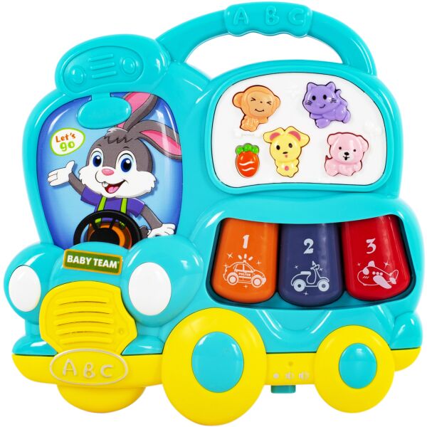

Игрушка музыкальная BABY TEAM "Автобус" Голубой (8633)