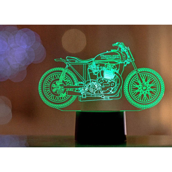 

Сменная пластина для 3DTOYSLAMP Мотоцикл 10