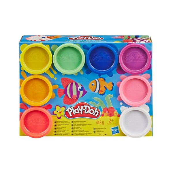 

Набор для творчества Hasbro Play Doh 8 цветов Радуга (E5044_E5062)
