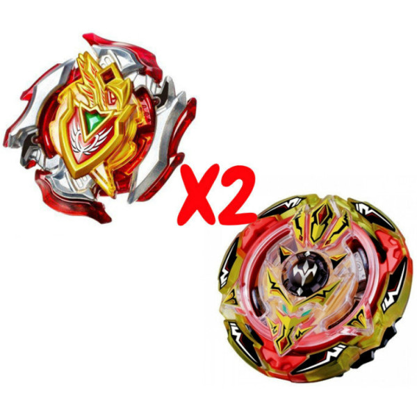 

Набор волчков BEYBLADE (Бейблейд) Achilles B-105 (Ахиллес) VS Screw Trident B-103 (Трезуб) с пускателями