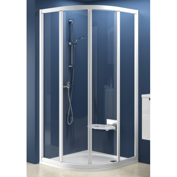 

Душевая кабина RAVAK Supernova SKCP4-90 Белый PEARL, 3117010011