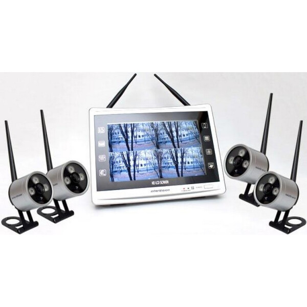 

Комплект беспроводного видеонаблюдения KIT-FHD124