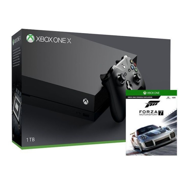 

Microsoft Xbox ONE X 1TB + Игра Forza Motorsport 7
