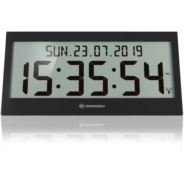 

Часы настенные Bresser Jumbo LCD Black (7001802CM3000)