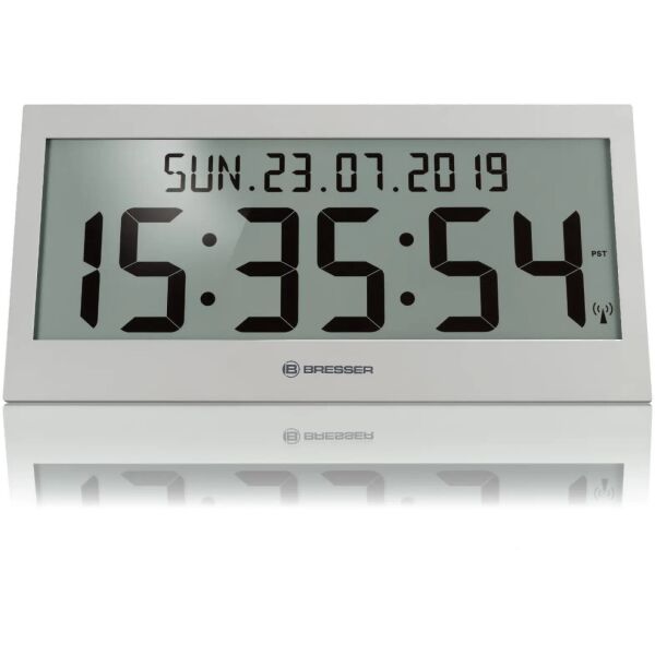 

Часы настенные Bresser Jumbo LCD Grey (7001802QT5000)