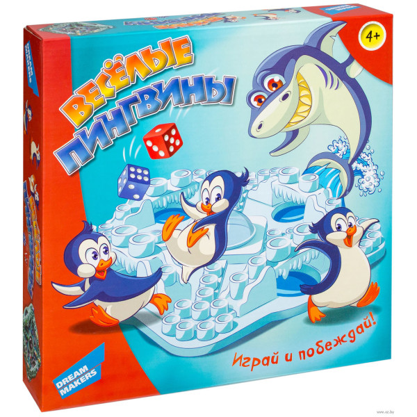 

DREAM MAKERS Игра детская настольная "Пингвины" (707-36)
