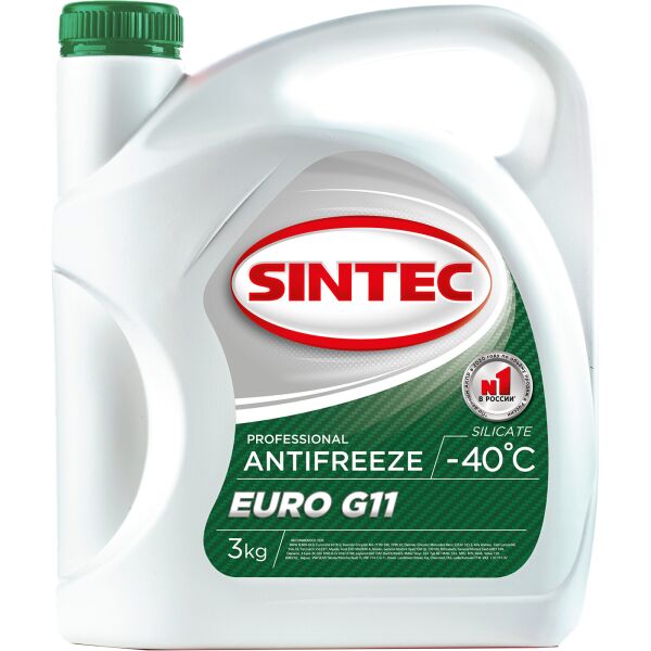 

Антифриз Sintec LUX -40 G12+ красный 3кг