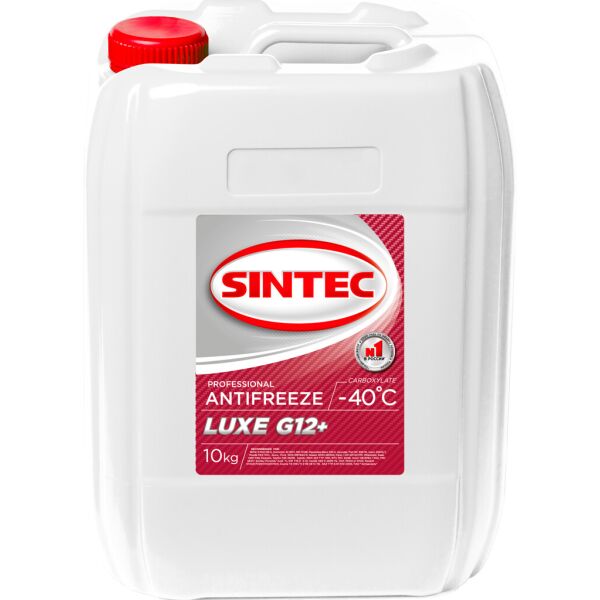 

Антифриз Sintec LUX -40 G12+ красный 10кг