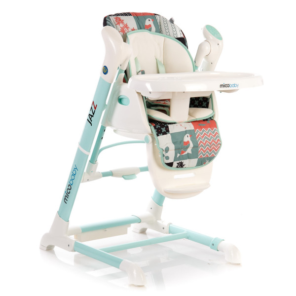 

Стульчик для кормления Mioobaby Jazz Green