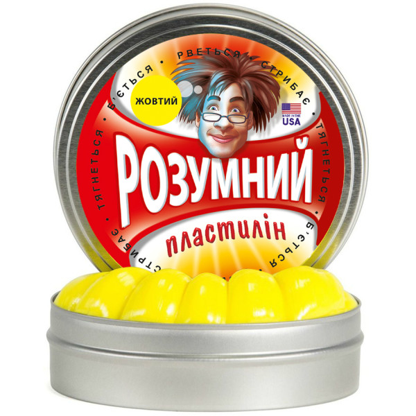 

Набор для лепки Thinking Putty Умный пластилин Желтый 40г (ti15006s)