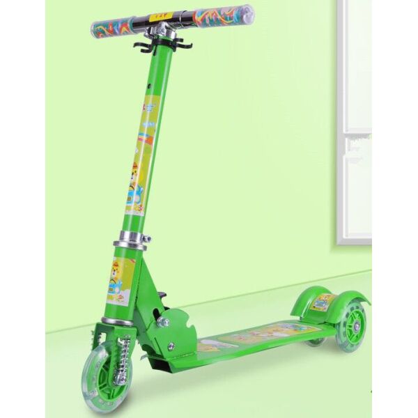 

Самокат Scooter 3 колеса Green (805)