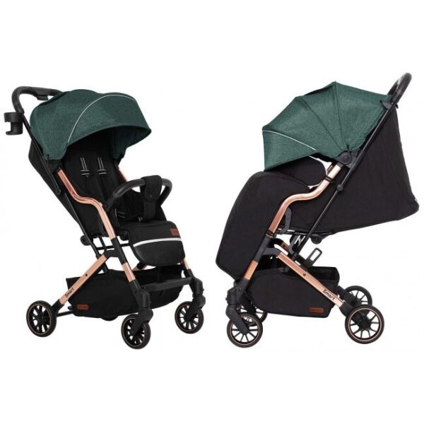 

Коляска прогулочная CARRELLO Smart CRL-5504 Leaf Green + дождевик (зеленая)