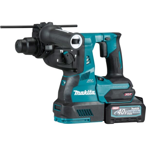 

Перфоратор аккумуляторный XGT 40 V MAX HR003GM201, 28мм, аккум. BL4040x2 шт, зар. устройство DC40RA, Makpac