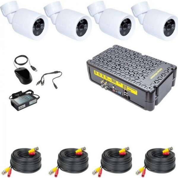 

Комплект видеонаблюдения на 4 камеры interVision KIT-3MP-4CC