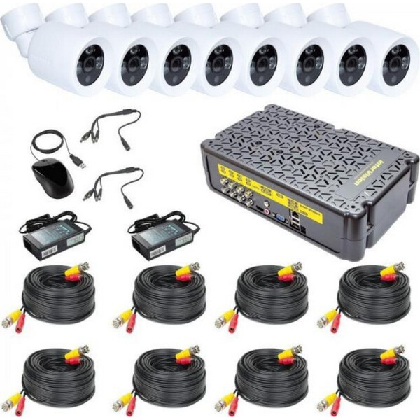 

Комплект видеонаблюдения на 8 камер interVision KIT-3MP-8CC