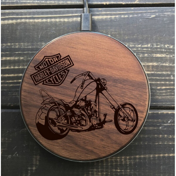 

SkinWood Black Fast Charge Harley