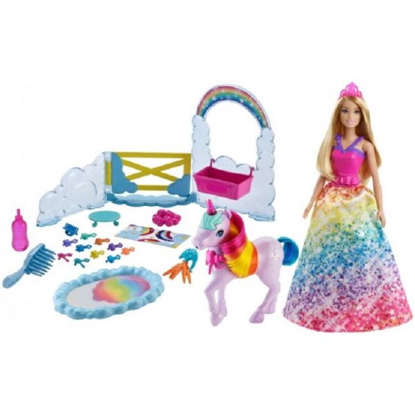 

Набор Barbie "Уход за единорогом" с Дримтопии (GTG01)
