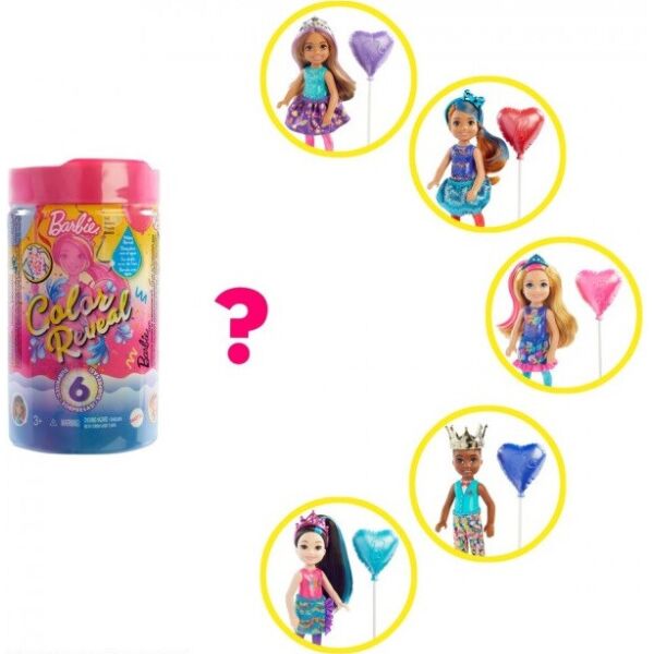 

Кукла Челси и друзья "Цветное перевоплощение" Barbie, серия "Вечеринка" (в асс.) (GTT26)