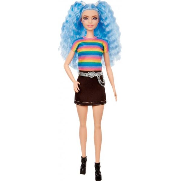 

Кукла Barbie "Модница" с голубыми волосами (GRB61)