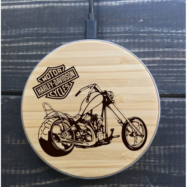 

SkinWood White Fast Charge Harley