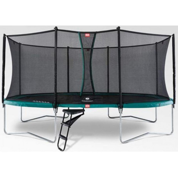 

Батут BERG Grand Favorit Regular 17 FT 520 Green + защитная сетка Safety Net Comfort 30.25.65.70
