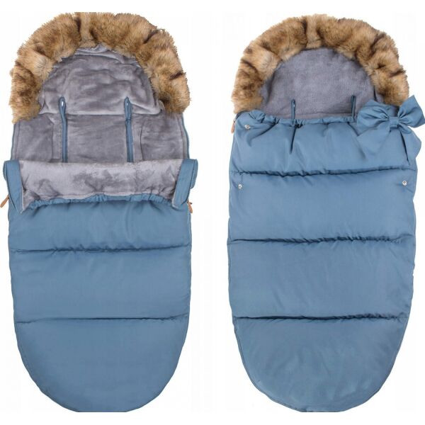 

Детский конверт для коляски, санок 4 в 1 Springos SB0001 Blue
