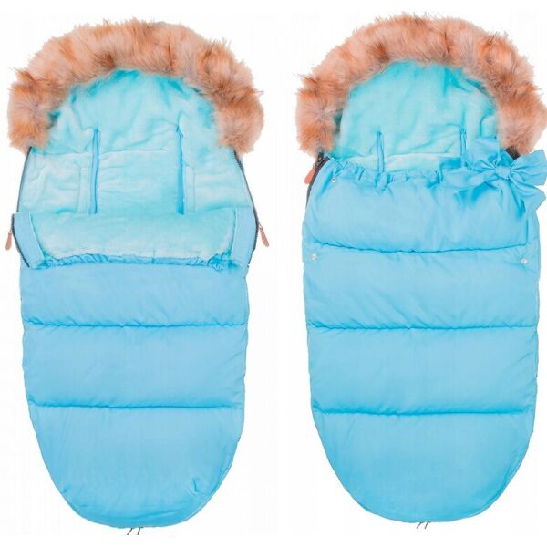 

Детский конверт для коляски, санок 4 в 1 Springos SB0015 Sky Blue