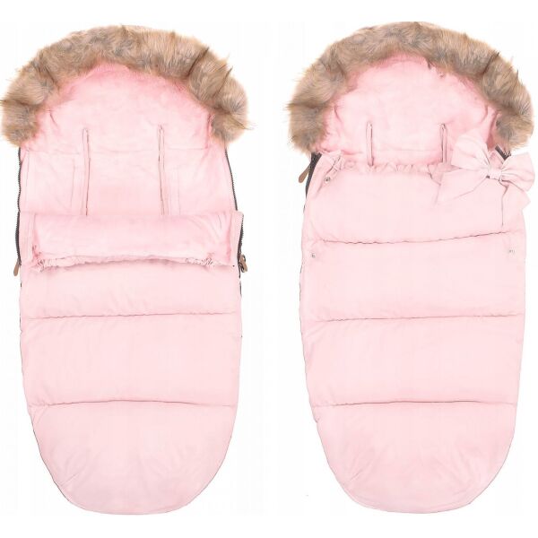 

Детский конверт для коляски, санок 4 в 1 Springos SB0017 Pink