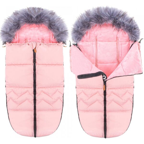 

Детский конверт для коляски, санок 4 в 1 Springos SB0022 Pink