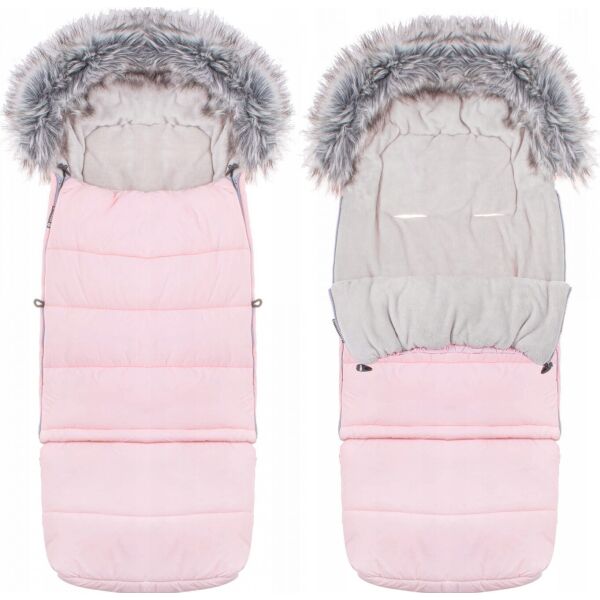 

Детский конверт для коляски, санок Maxi 4 в 1 Springos SB0024 Pink