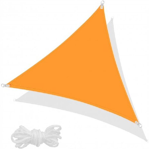 

Тент-парус теневой для дома, сада и туризма Springos 5 x 5 x 5 м SN1015 Orange