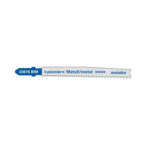 

Лобзиковое полотно по металлу Metabo Pioner 74 мм T 123 XF, 5 шт (623676000)