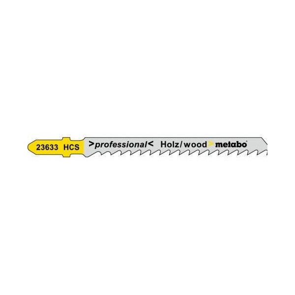 

Лобзиковое полотно для дерева Metabo Professional 74 мм T 144 D, 100 шт (623712000)