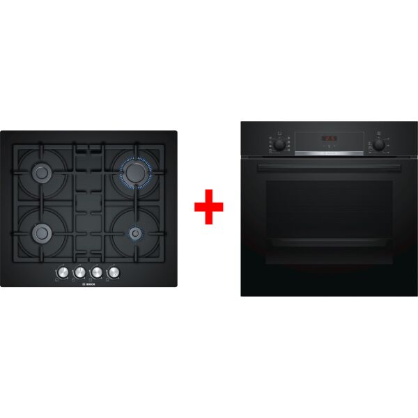 

Варочная поверхность Bosch PNP6B6O90R + HBF534EB0Q