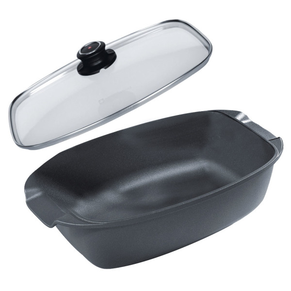 

Жаровня Swiss Diamond Standard с крышкой 21*33 cм 61033