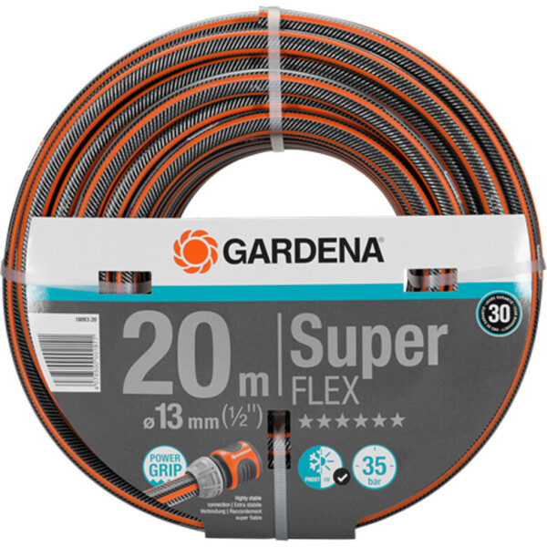 

Шланг садовый для полива Gardena SuperFlex Ø13 мм (1/2") 20 м (18093-20)