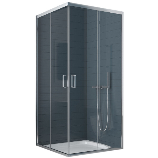 

Душевая кабина NEW TRENDY Feria 90х90x185 (без поддона), K-0449