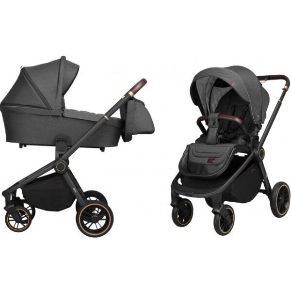 

Коляска универсальная CARRELLO Epica CRL-8510/1 (2in1) Iron Grey +дождевик /1/