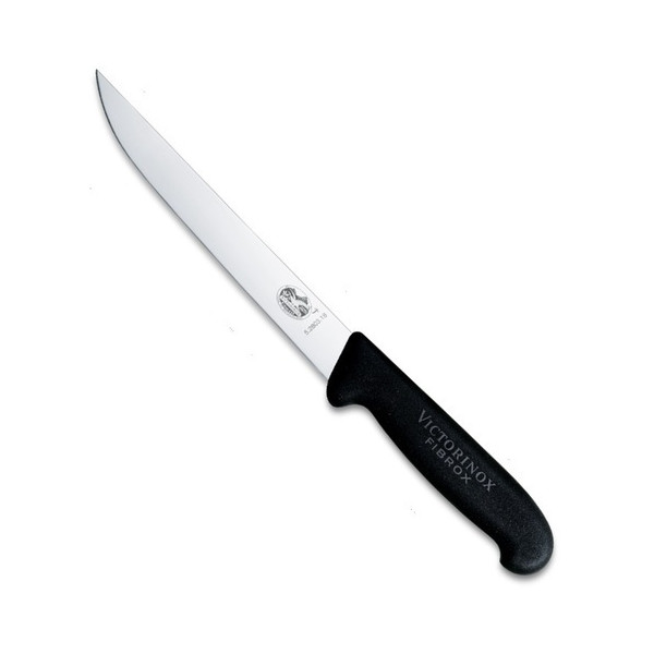 

Кухонный нож Victorinox Fibrox с сер. лез, черный 5.2833.20