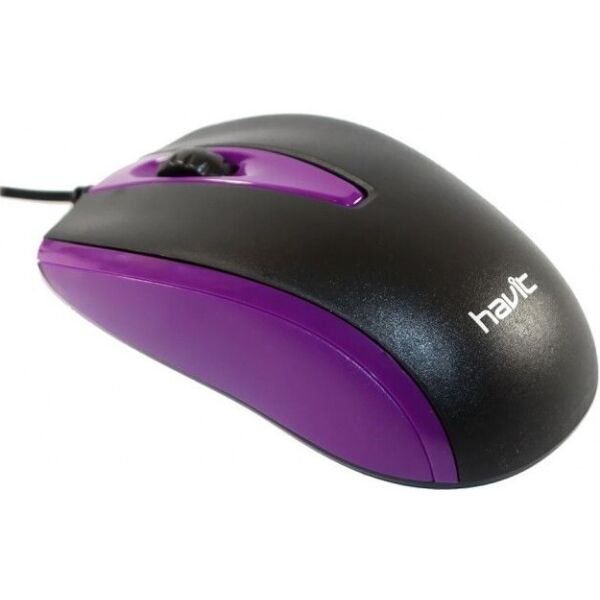 

Мышка HAVIT MS871 USB violet (25257)