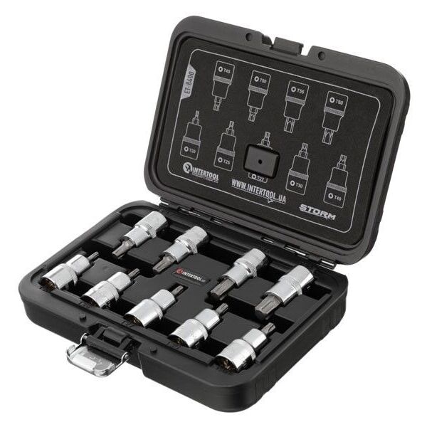 

Набор бит TORX 1/2" T20-T60, 55 мм, INTERTOOL ET-8400