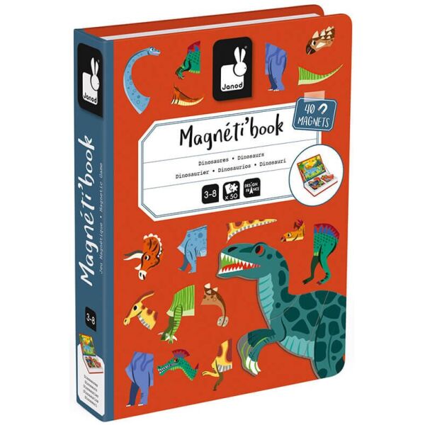 

Магнитная книга Janod Динозавры (J02590)