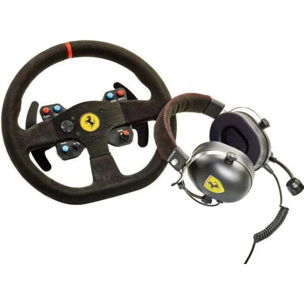 

Комплект руль + гарнитура Thrustmaster Race Kit Ferrari 599XX EVO Edition With Alcantara (4160771)