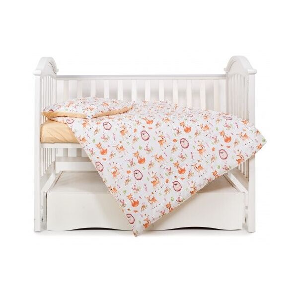 

Комплект постельного белья детский 3 эл Twins Modern 3040-PM-18, fox, оранжевый