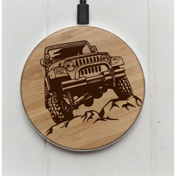 

SkinWood White Fast Charge jeep