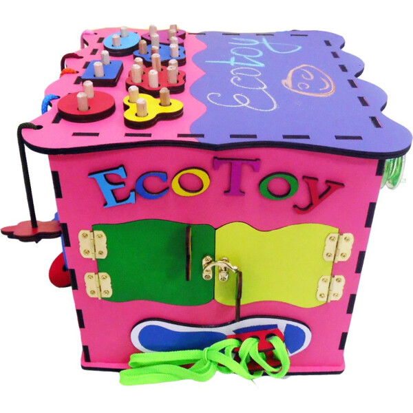 

Бизикуб ЕcoToy Pink (ET_111045)
