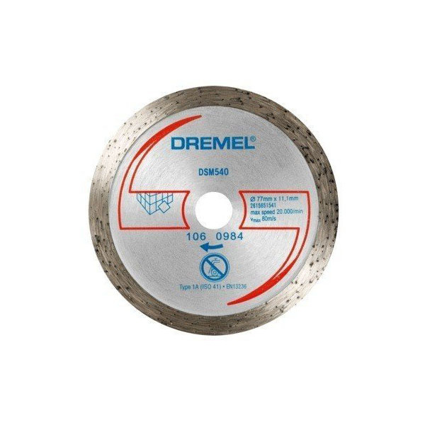 

Алмазный отрезной диск Dremel для DSM20 (2615S540JA)